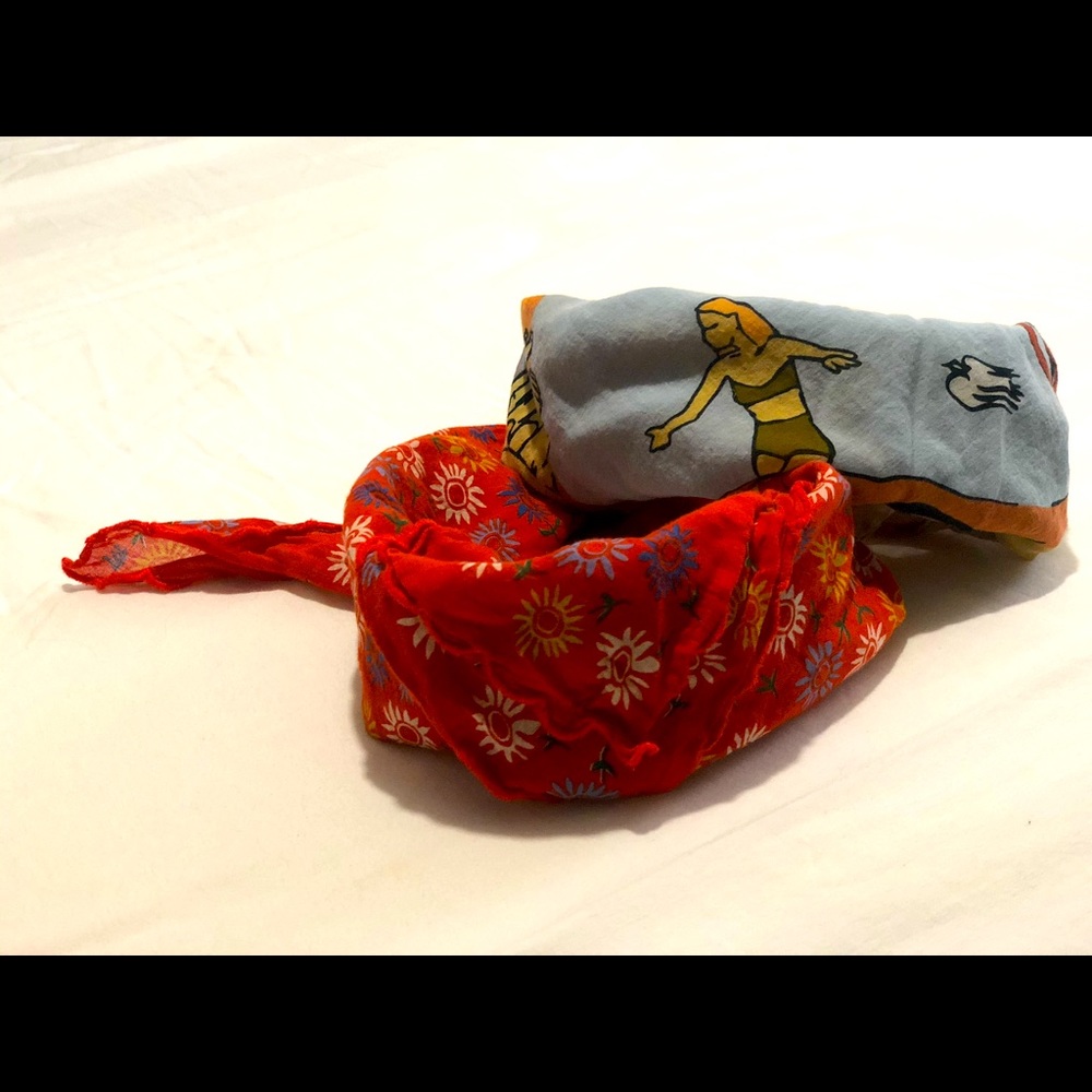 2 MADEWELL bandannas